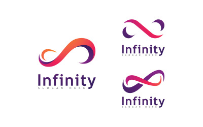 Logo Infinity Design Vector 13