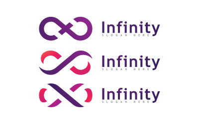 Logo Infinity Design Vector 16