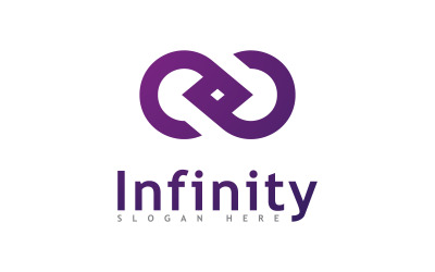 Logo Infinity Design Vector 5