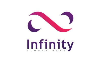 Logo Infinity Design Vector 8