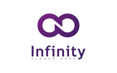 Logotipo de Infinity Design Vector 4