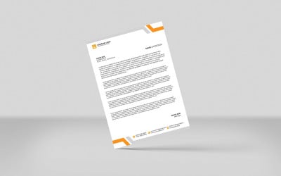 Minimal Letterhead Company Letterhead New Design Design