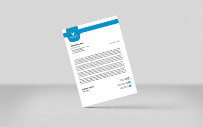 Nuovo modello di design per carta intestata