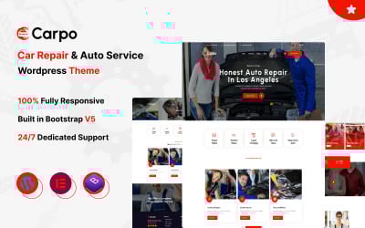 Carpo - Autoservis &amp;amp; Autoservis téma WordPress