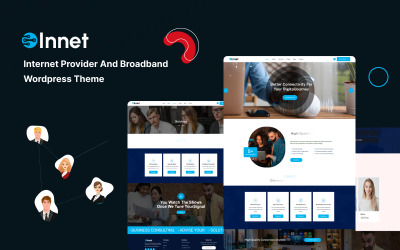 Innet – poskytovatel internetu a širokopásmové téma WordPress