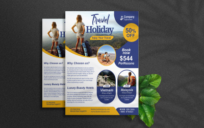 Professional Travel or Tourism Flyer Design