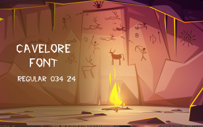 Czcionka CaveLore-Regular-034-24