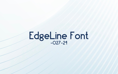 EdgeLine Font-unique-027-24