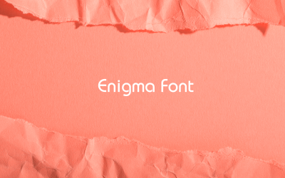 Enigma Font-unique-029-24