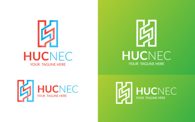 Logo creativo con lettera H H1