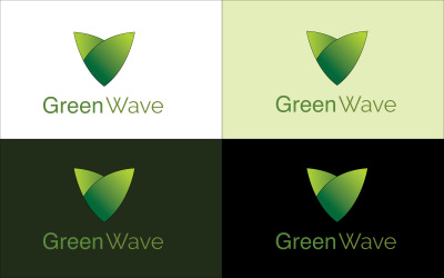 Neue 3D-Logovorlage „Grüne Welle“