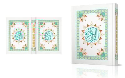 Islamic Book Cover luxury design