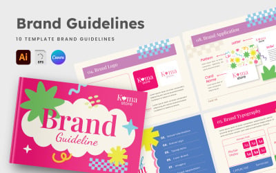 Kima - Fashion Brand Guideline