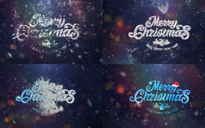 Merry Christmas Logo Reveal