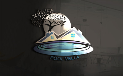 Modelli di logo Pool Vella