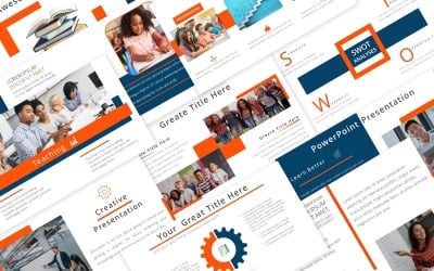 Nowoczesny, wielofunkcyjny szablon PowerPoint do edukacji