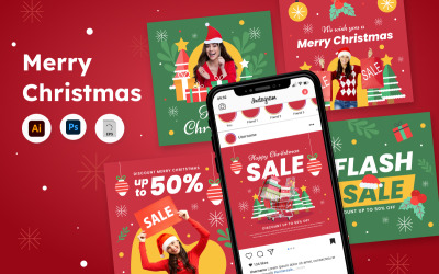 Social Media Merry Christmas V1