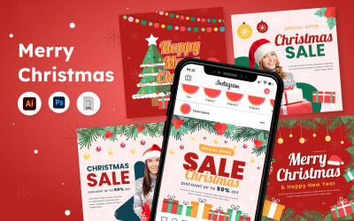 Social Media Merry Christmas V3