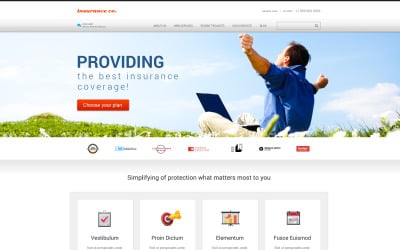 Försäkring med fördelar WordPress-tema
