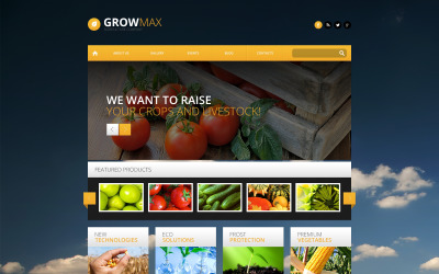 WordPress-Theme für die Landwirtschaft