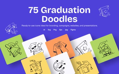 Modren Graduation Doodles