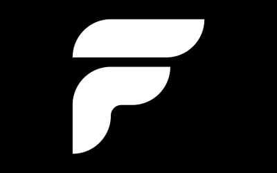 Premium Modern Letter F Monogram - Luxury Minimalist Logo Design