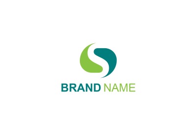 Abstract creative letter S logo design