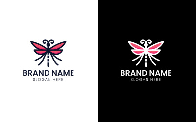 Butterfly mascot logo-11-490