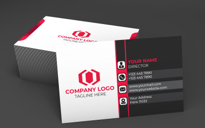 Carte de visite Premium Vector Modern New Business (carte)