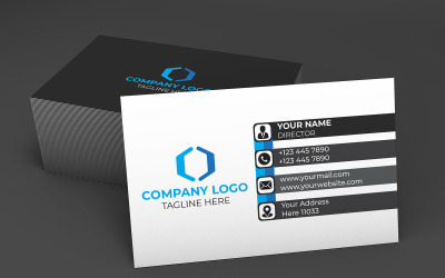 Creative Business Card Template  (New Design)