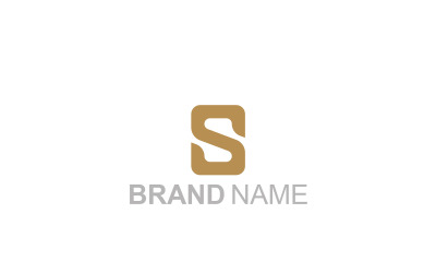 Premium-Logo-Designvorlage für den Buchstaben S