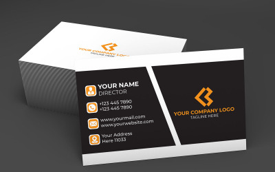 Corporate and Unique New Business Card (Design)