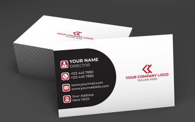 Unique and Professional New Business Card 180