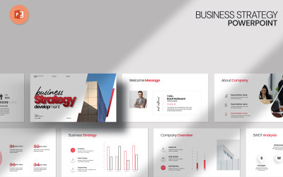 Business Strategy PowerPoint Layout Template