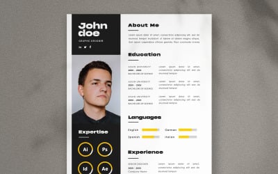 Professional Resume Design Template 02