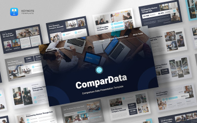 Compardata - Keynote-Vorlage für Datenvergleich
