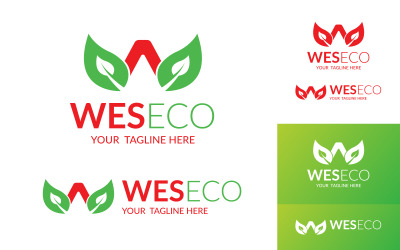 Creatief W-letterbladlogo