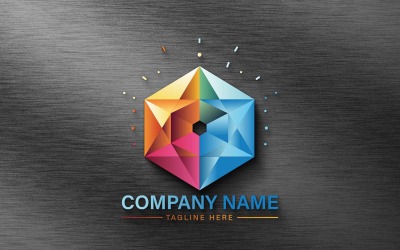 Kreatives und minimalistisches Firmenlogo-Design