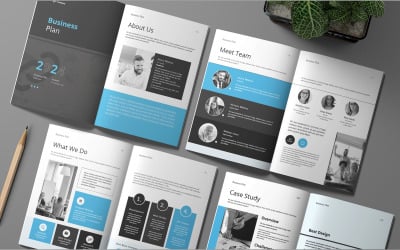 Business Plan Brochure Template_(24 Pages)