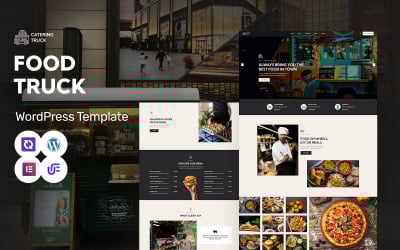 Catering Truck - Food Truck, Street Food en Outdoor Catering WordPress Elementor-thema