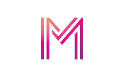 Letter MN logo icon design template elements 0