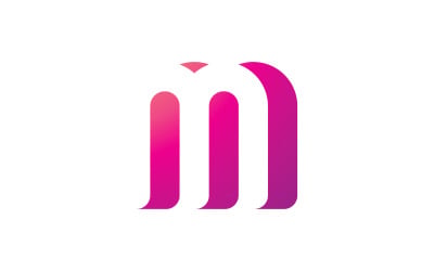 Letter MN logo icon design template elements 3