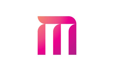 Letter MN logo icon design template elements 6