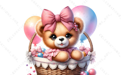 Ücretsiz Suluboya ayıcık clipart