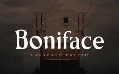 Boniface - Display Serif Font