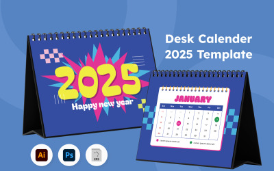 Cute Desk Calendar Template V3