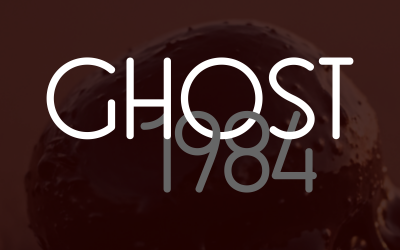 Fonte Ghost 1984 Slim Lite