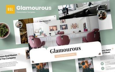 Glamourous – Salon Beauty Google Slide Mall