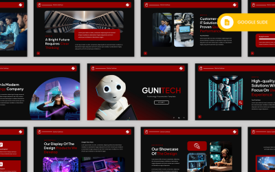 Gunitech - Teknoloji Google Slayt Şablonu