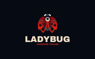 Ladybug Gradient Colorful Logo 2